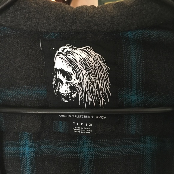 RVCA Tops Christian Fletcher Good Hombre Flannel Poshmark